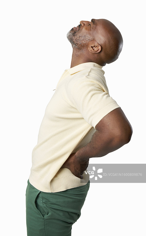 腰背疼痛图片素材