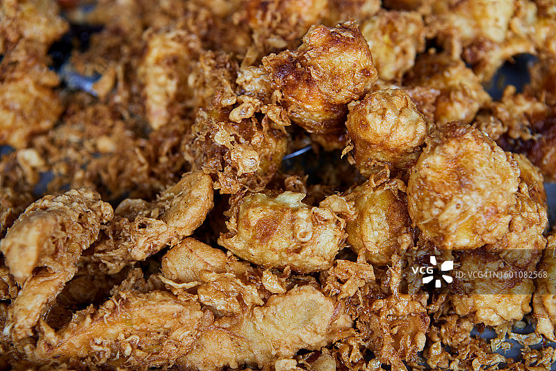 油炸食品全画幅照片图片素材