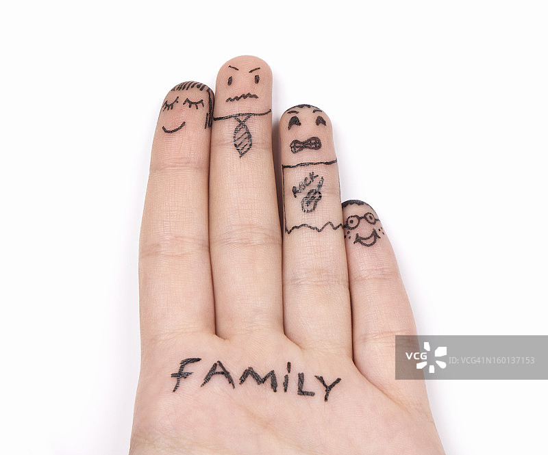 笑脸家庭图片素材