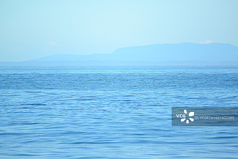 华盛顿州的胡安·德·富卡海峡图片素材