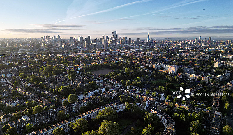 伊斯灵顿日出图片素材