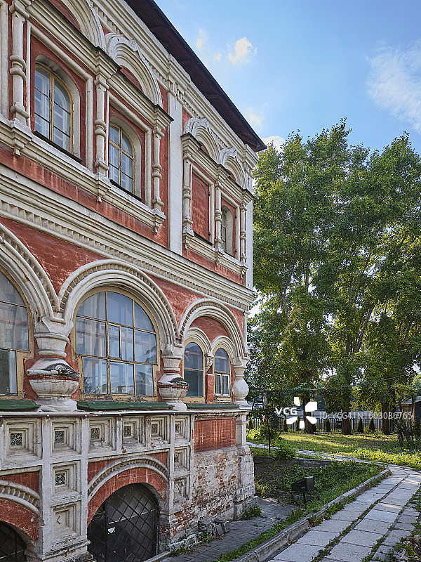 莫斯科17世纪东正教教堂图片素材