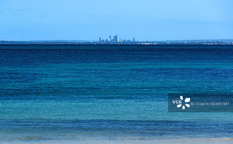 珀斯天际线图片素材