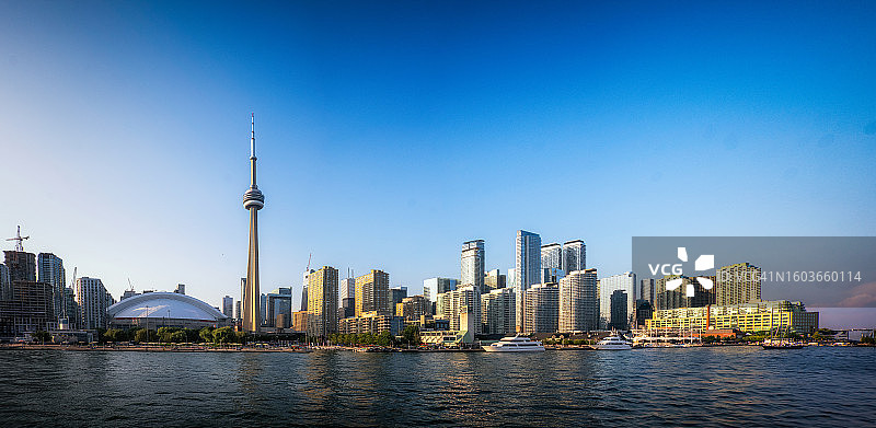 加拿大多伦多天际线图片素材