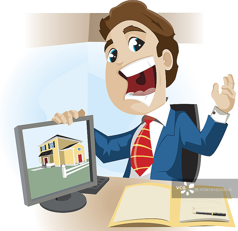 房地产经纪人图片素材