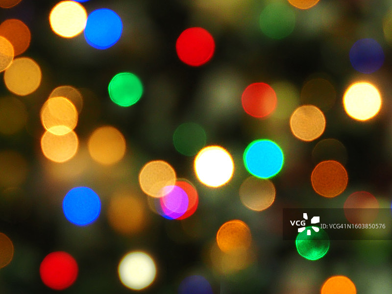 彩色散景图片素材