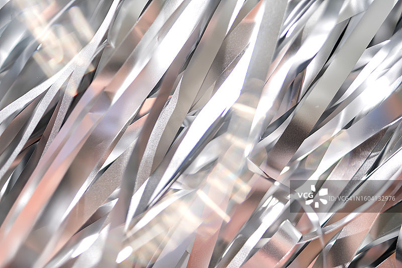 银色金属丝的抽象背景图片素材