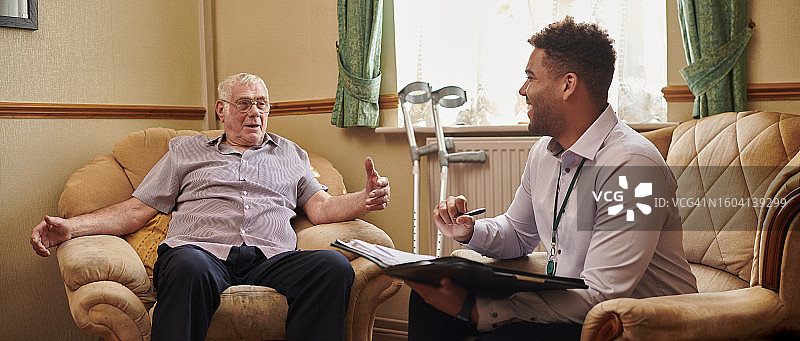 社工与客户图片素材