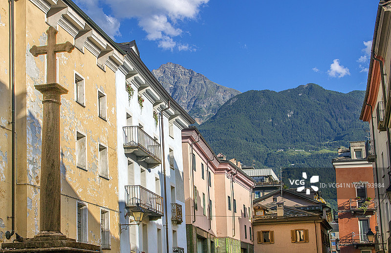 Croix-de-Ville, 意大利奥斯塔图片素材