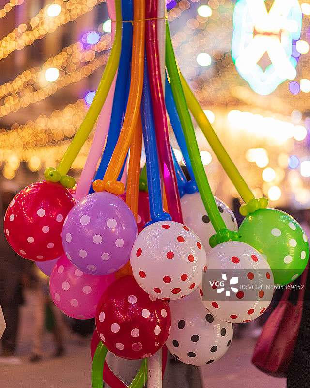 彩色气球图片素材