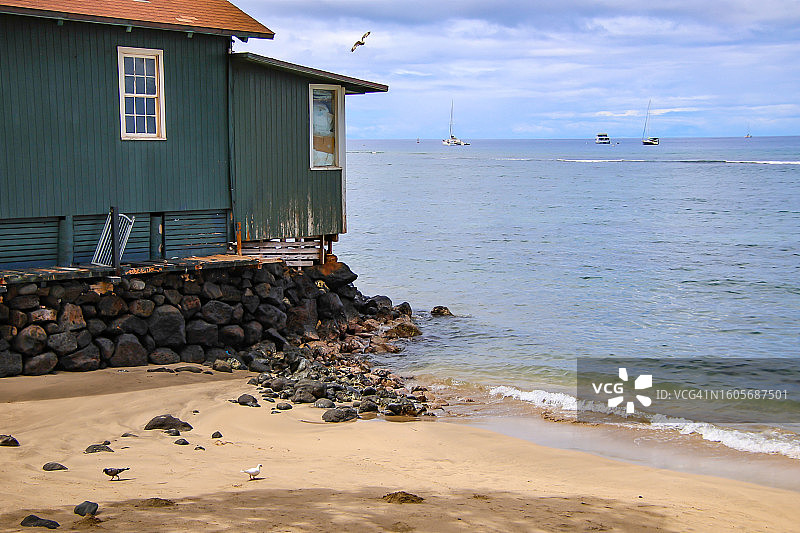 拉海纳大街建筑图片素材