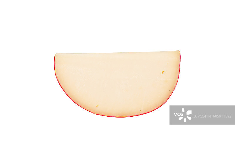 白色背景上的奶酪块图片素材