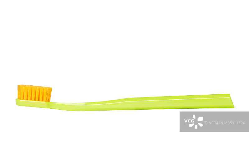白色背景上的牙刷图片素材