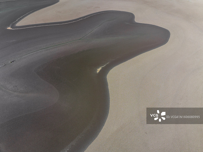 澳大利亚西澳大利亚州温德姆洪泛区水域的航拍图像图片素材