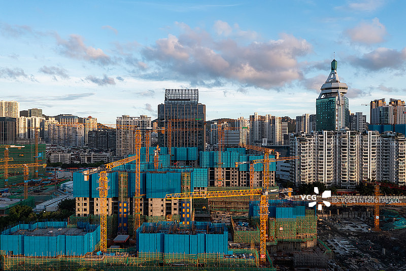 城市建筑工地图片素材