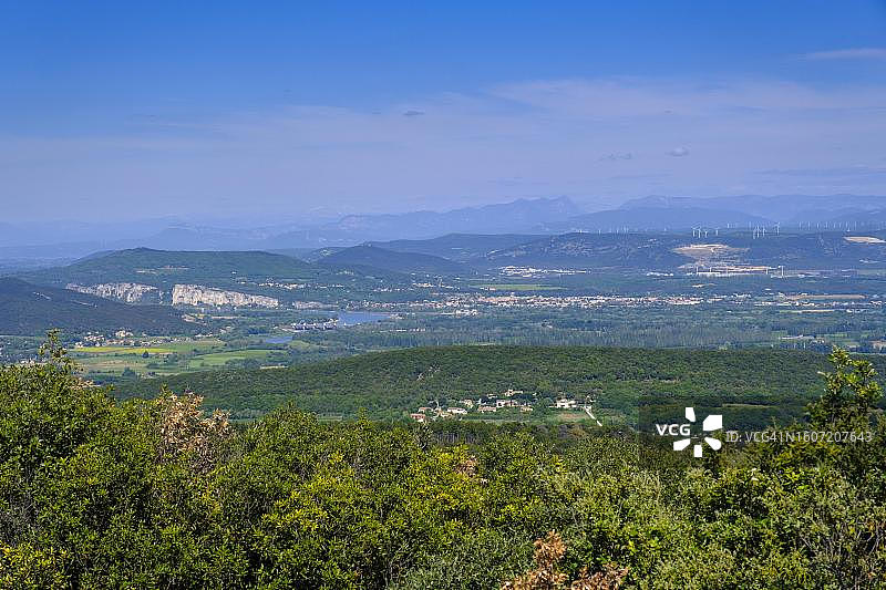 法国普罗旺斯罗讷河谷景色图片素材
