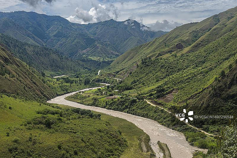 蒂拉登特罗的帕埃斯河，联合国教科文组织世界遗产图片素材