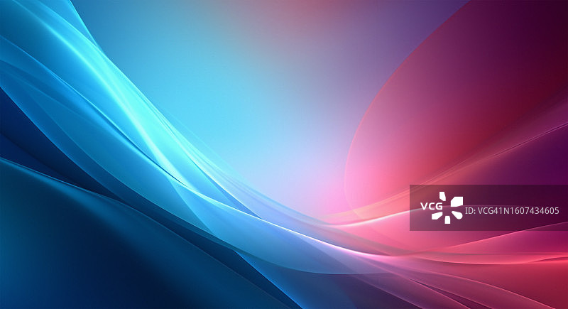 带柔和波浪的抽象渐变背景图片素材