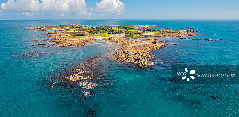 英国康沃尔郡锡利群岛的圣艾格尼丝图片素材