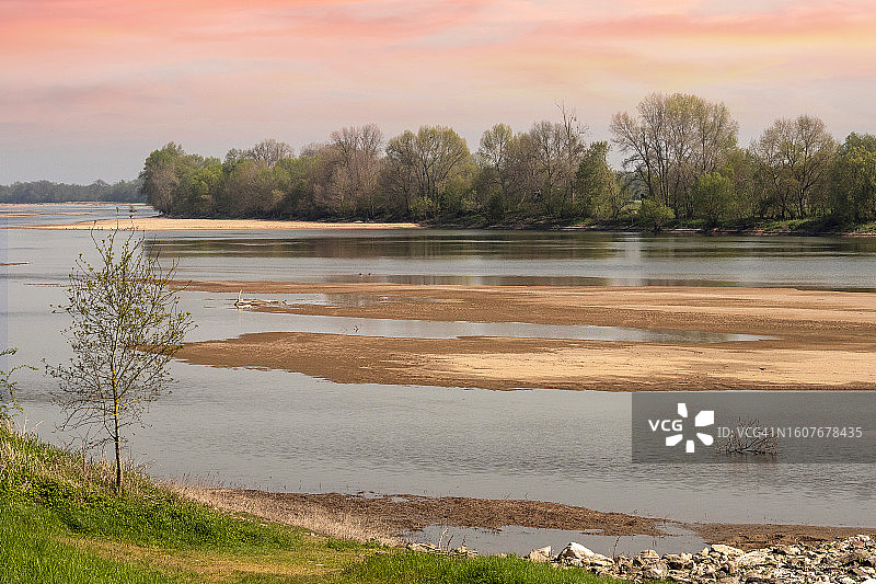 美丽的卢瓦尔河风光图片素材