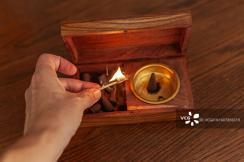 锥形香图片素材