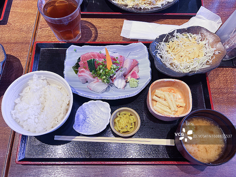 刺身定食图片素材