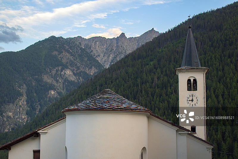 意大利圣莱昂纳多的教堂图片素材