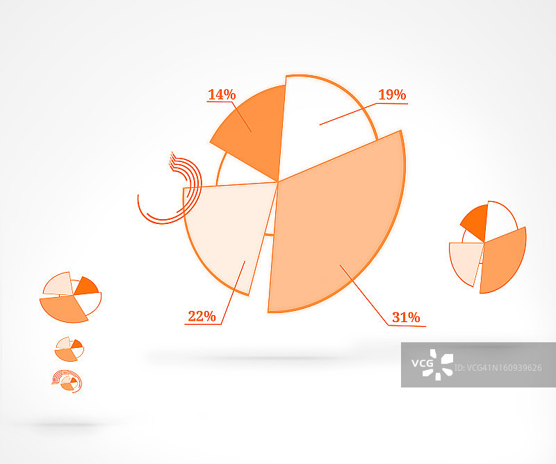 百分比图图片素材