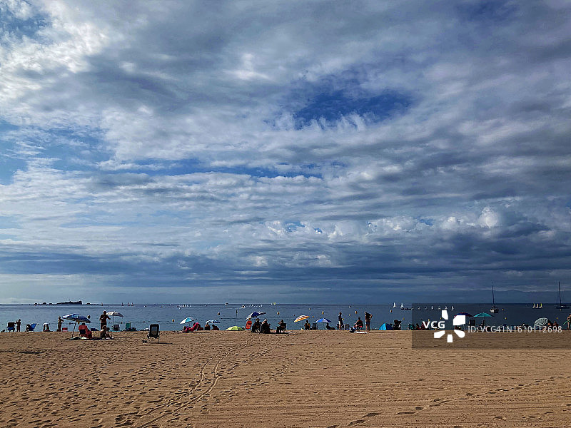 法国地中海沿岸风光图片素材
