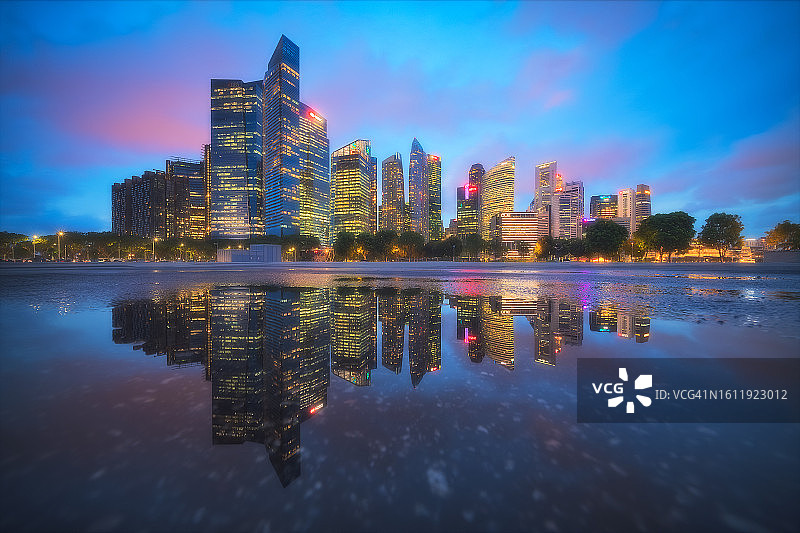 新加坡市中心图片素材