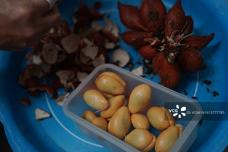 手剥沙叻图片素材