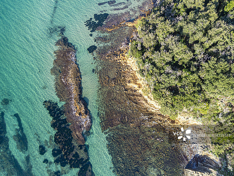 托斯卡纳，卡拉维奥利纳海岸的岩石图片素材