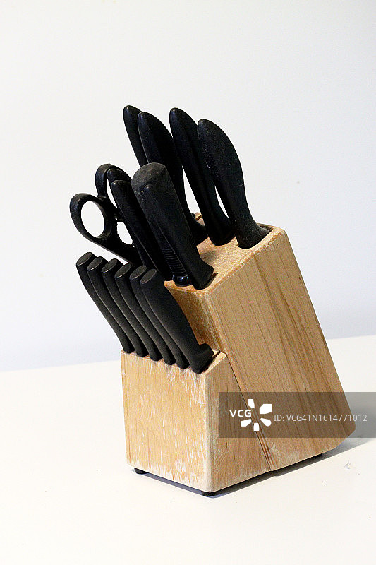 厨房刀具座图片素材