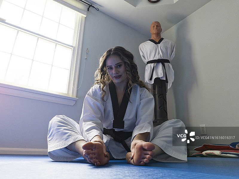 跆拳道很酷图片素材