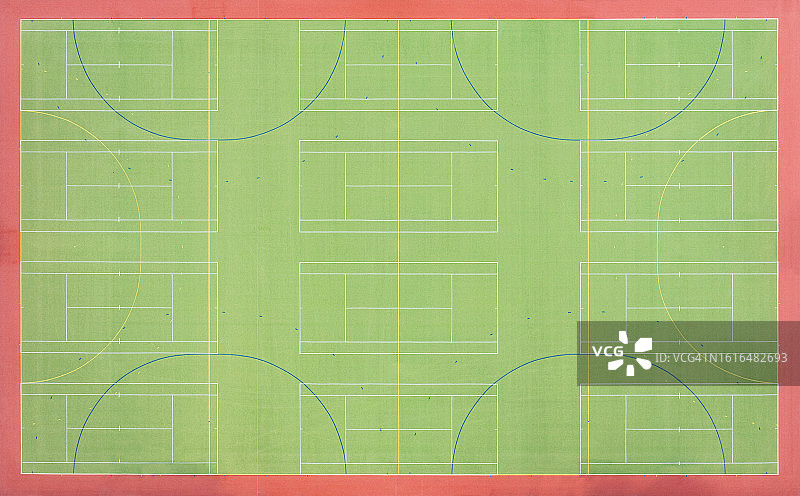 运动场的抽象无人机航拍照片图片素材