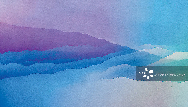 背景 抽象的雾山山脉 多彩壁纸 数字艺术 渐变粉彩 戏剧背景图片素材