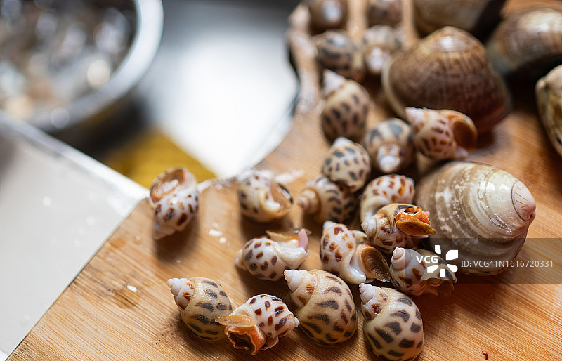 待处理的海鲜图片素材