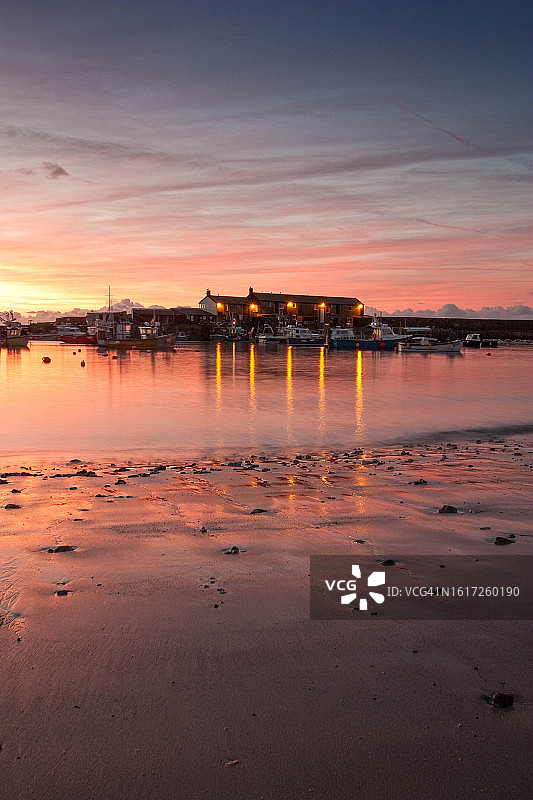 莱姆里吉斯日出图片素材