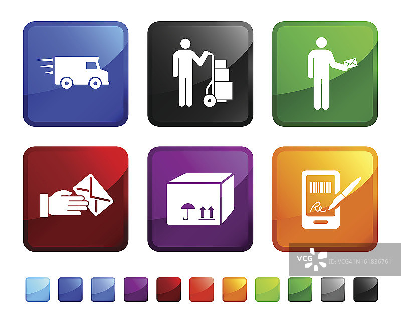 退换货免版税矢量图标集图片素材