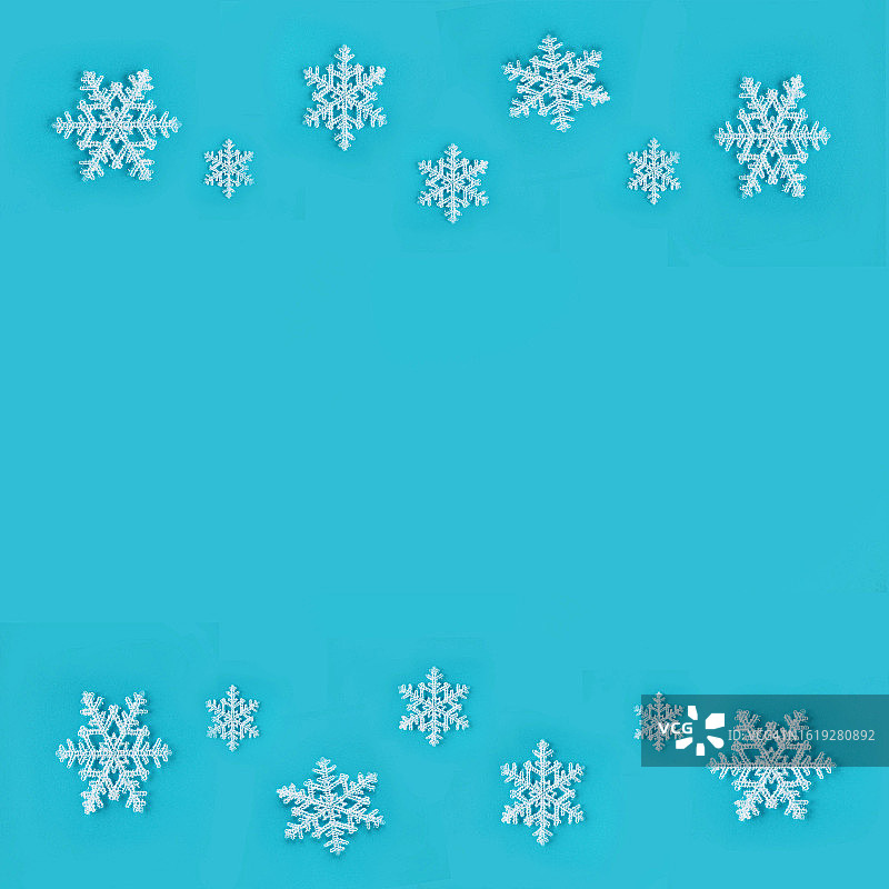 圣诞雪花背景图片素材