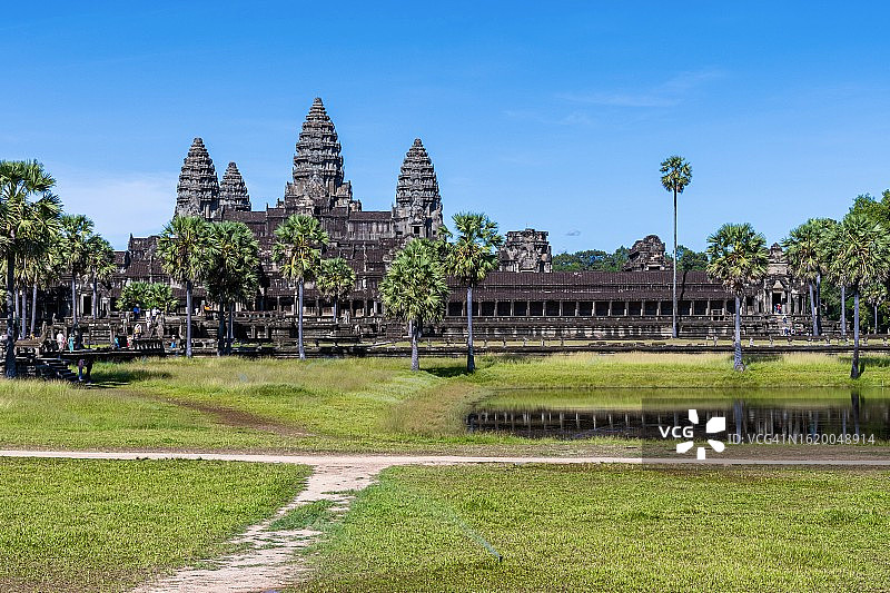 柬埔寨暹粒吴哥窟风光图片素材