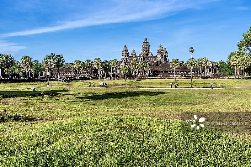 柬埔寨暹粒吴哥窟风光图片素材