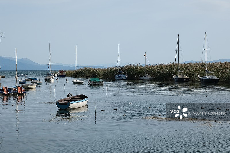 奥赫里德湖图片素材