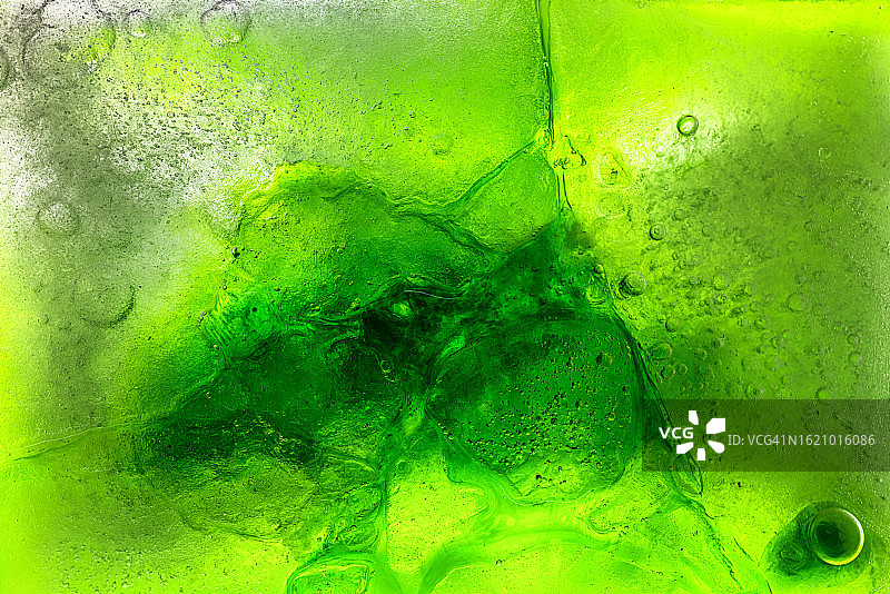 泛绿冰面纹理图片素材