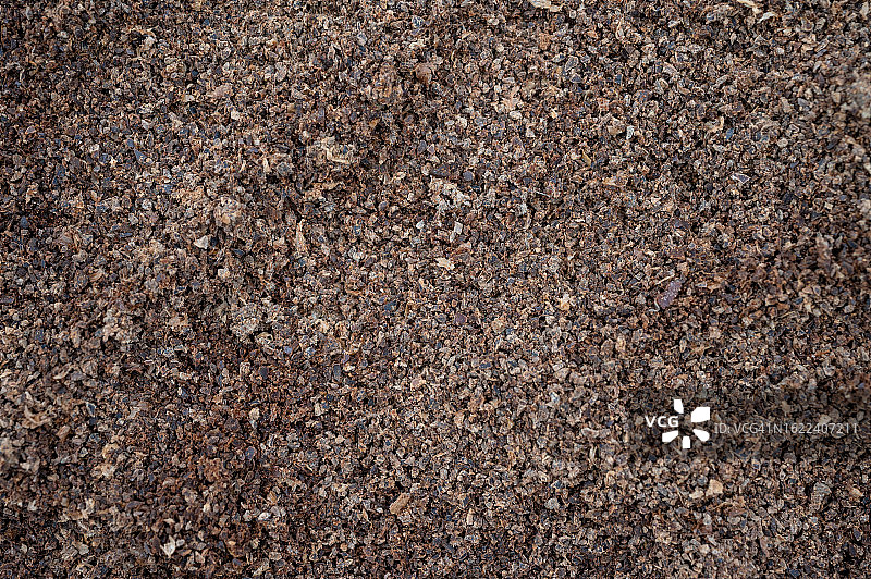 咖啡渣特写全画幅照片图片素材