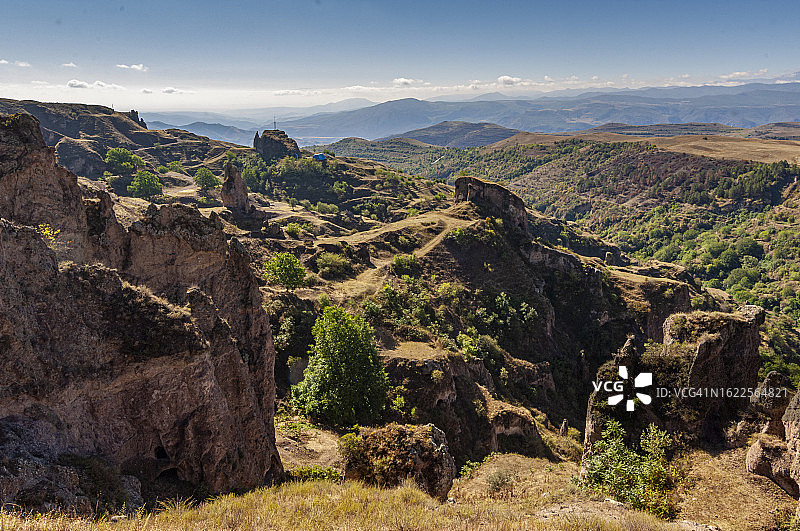 亚美尼亚，Khndzoresk岩村图片素材