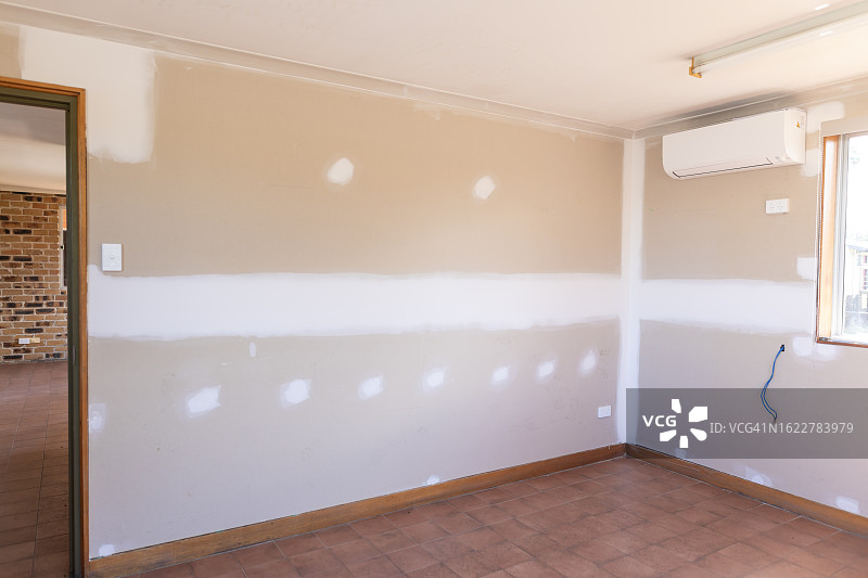 正在装修的空办公室图片素材