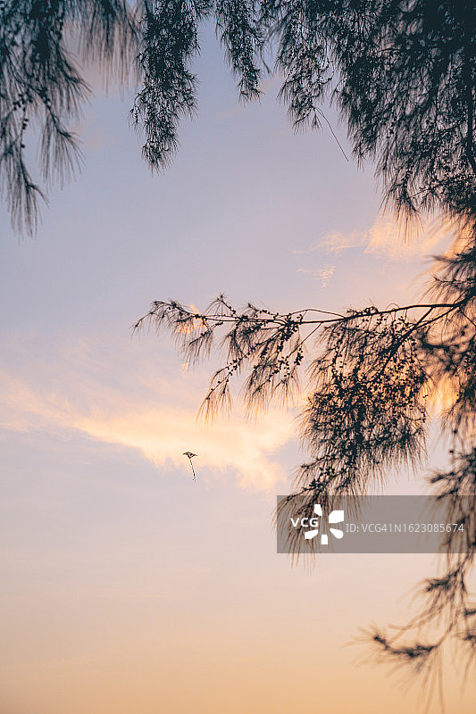 日落的天空图片素材