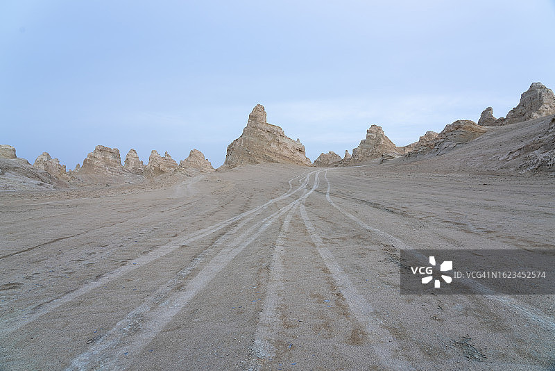 西北风蚀地貌风光图片素材