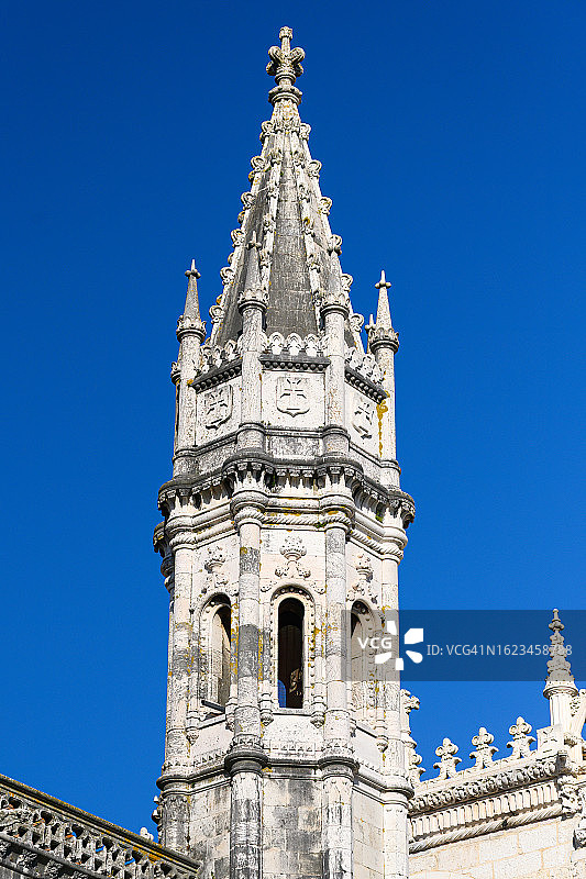 热罗尼姆斯修道院塔楼图片素材